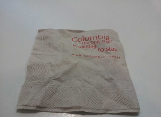 kolumbijskie stoisko z kawą